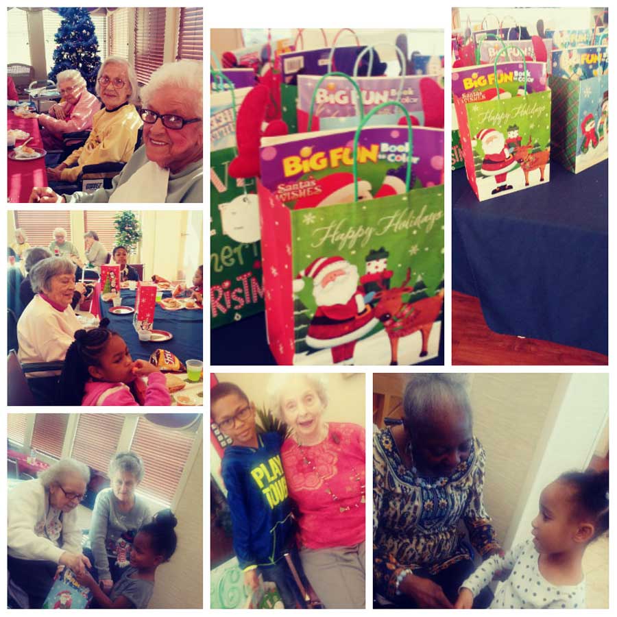 Christmas Luncheon With Local Day Care