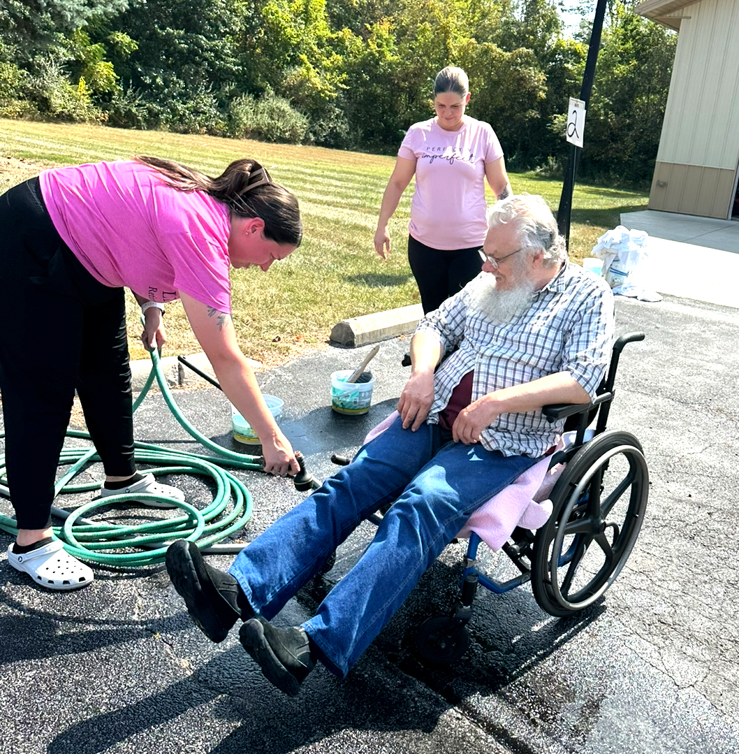"Wheelchair" Wash - More fun than a Car Wash! - 7