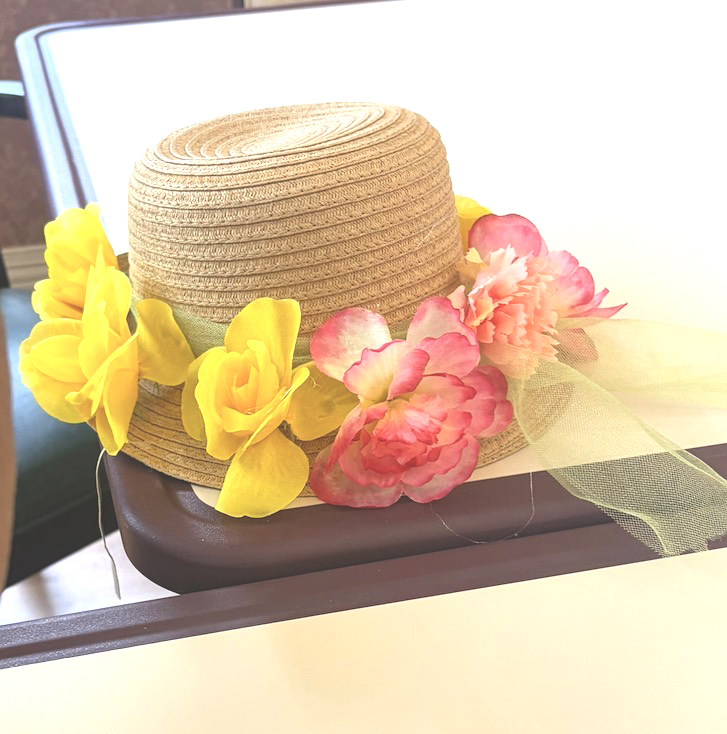 Working on our Kentucky Hats -2