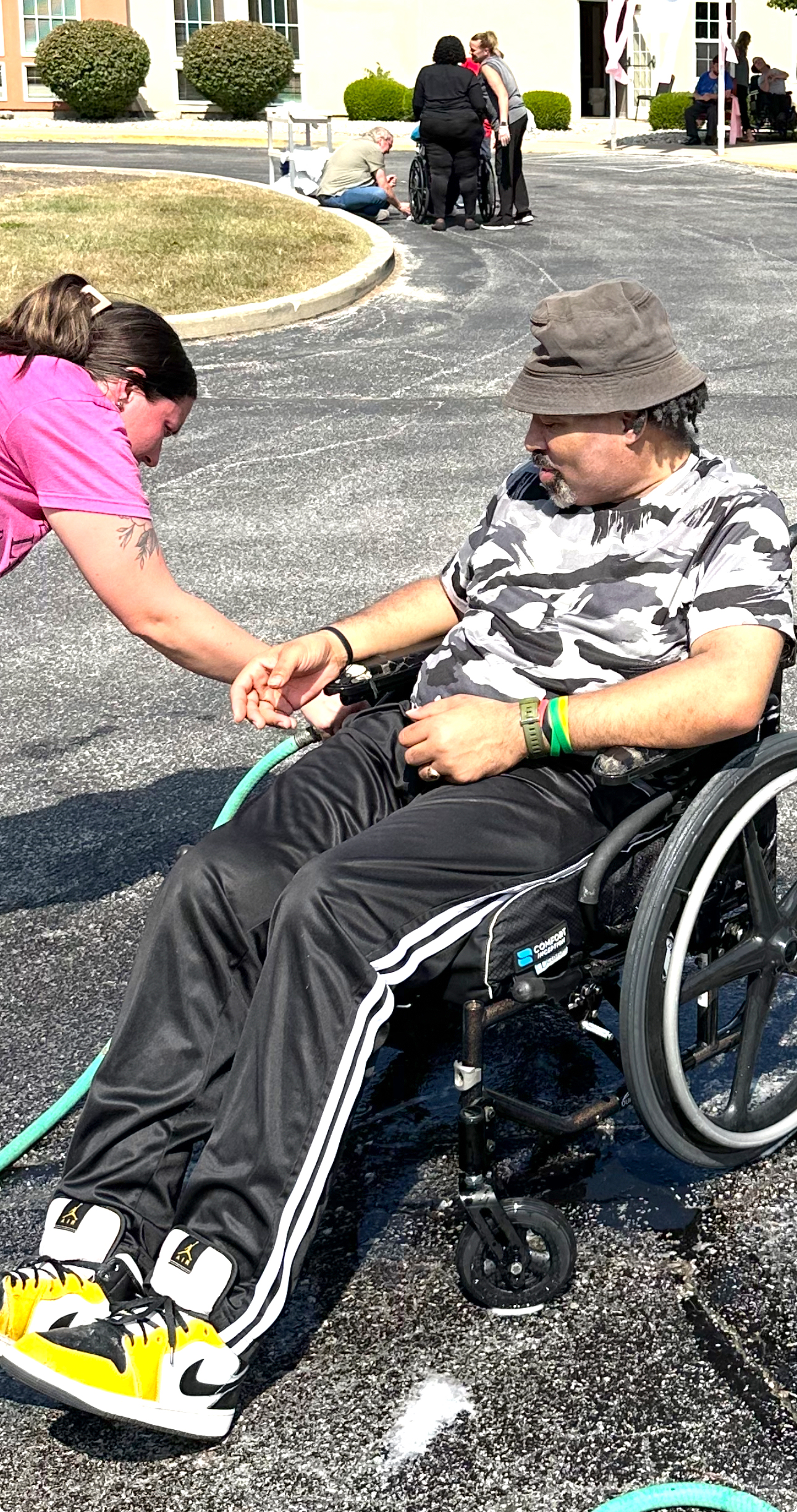"Wheelchair" Wash - More fun than a Car Wash! - 3