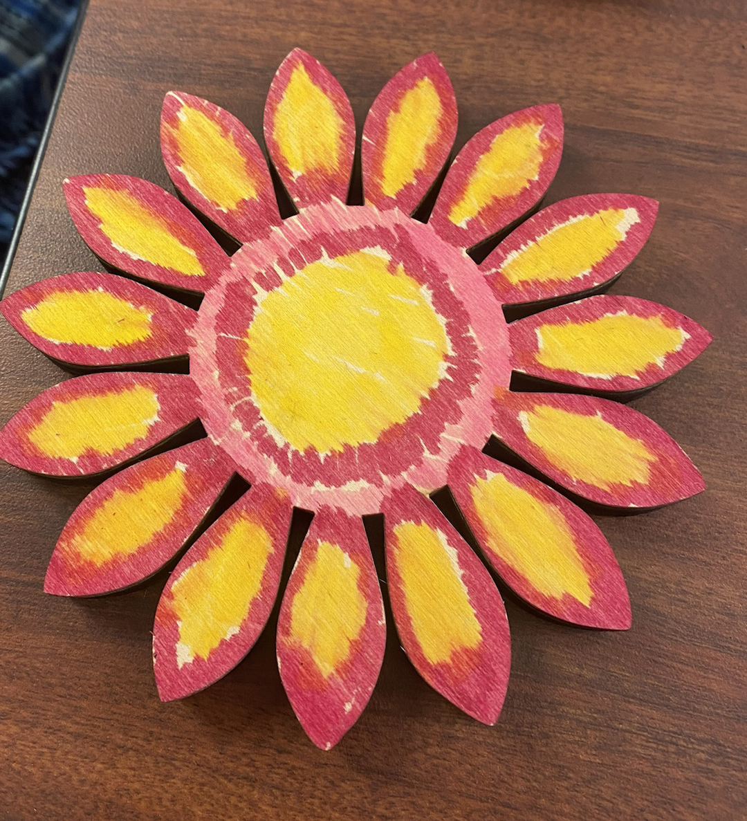 Look at the Talent . . Wooden Flower Craft 2