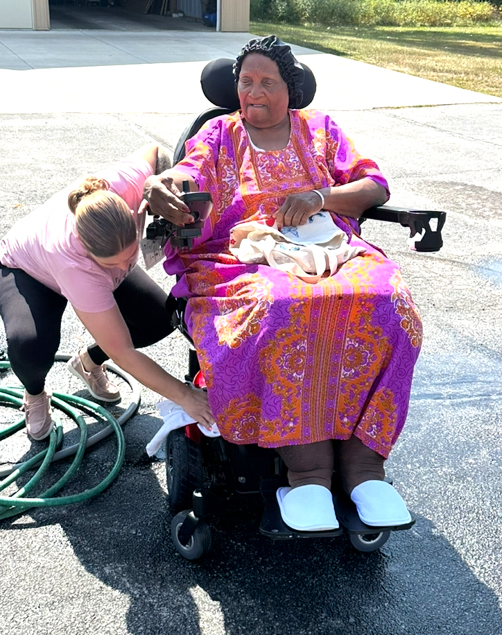 "Wheelchair" Wash - More fun than a Car Wash! - 8