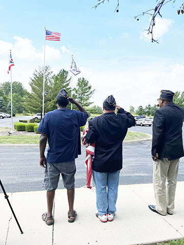 Flag Retirement Ceremony