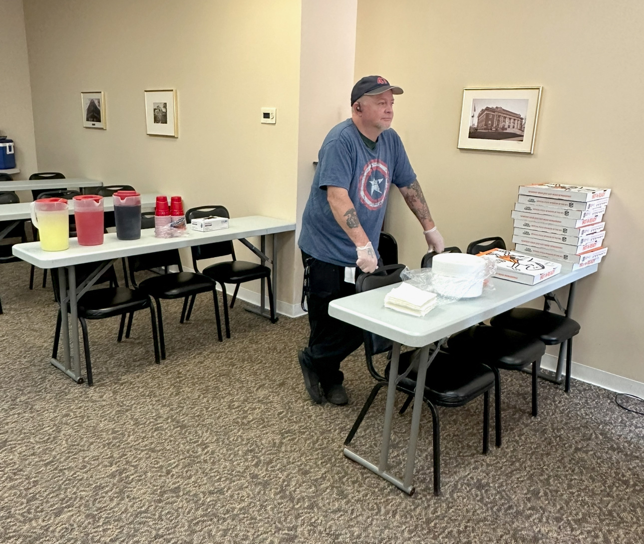 "Wheelchair" Wash & Pizza at the End -2