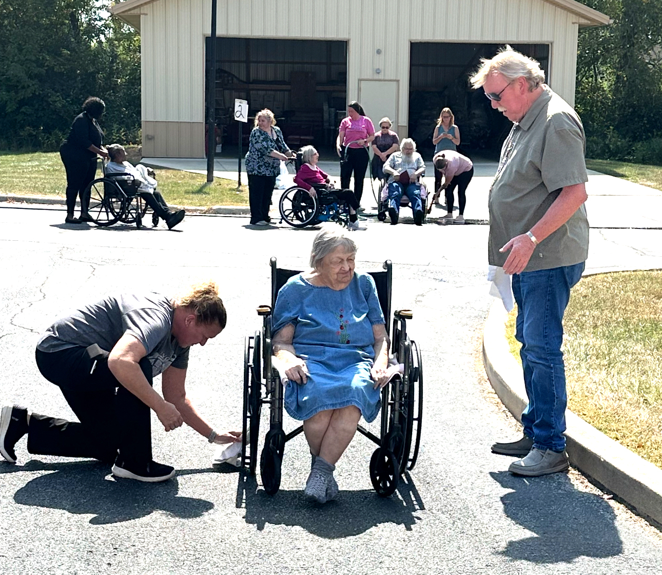 "Wheelchair" Wash - More fun than a Car Wash! 
