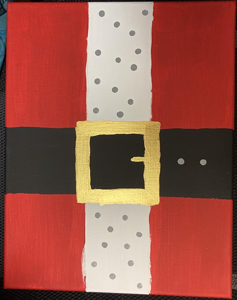 	Santa Belt Painting