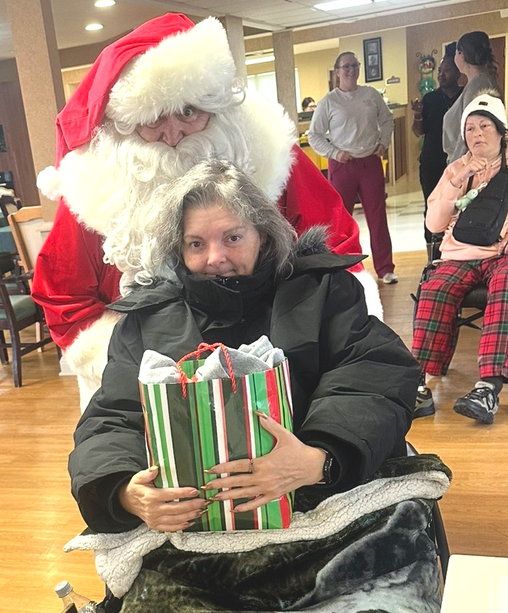 Santa Stopped by at Liberty of Lima - 2