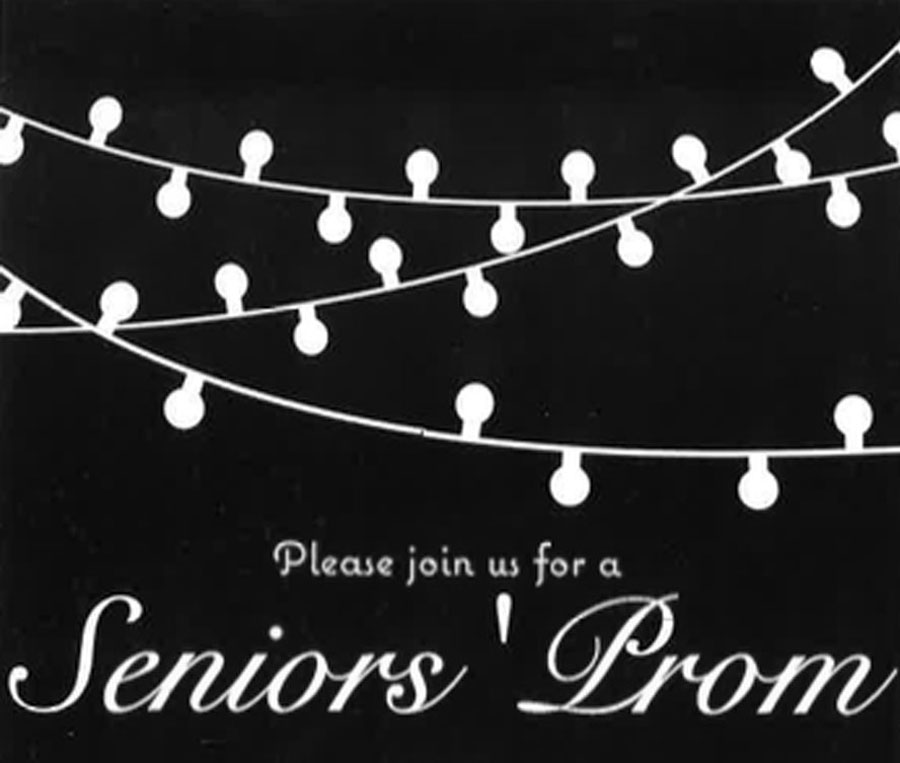 Join Us for Our Seniors' Prom