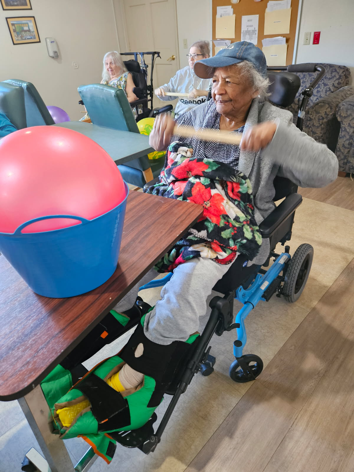 Cardio Drumming, a Special Visitor & Earth Day 2025 -4