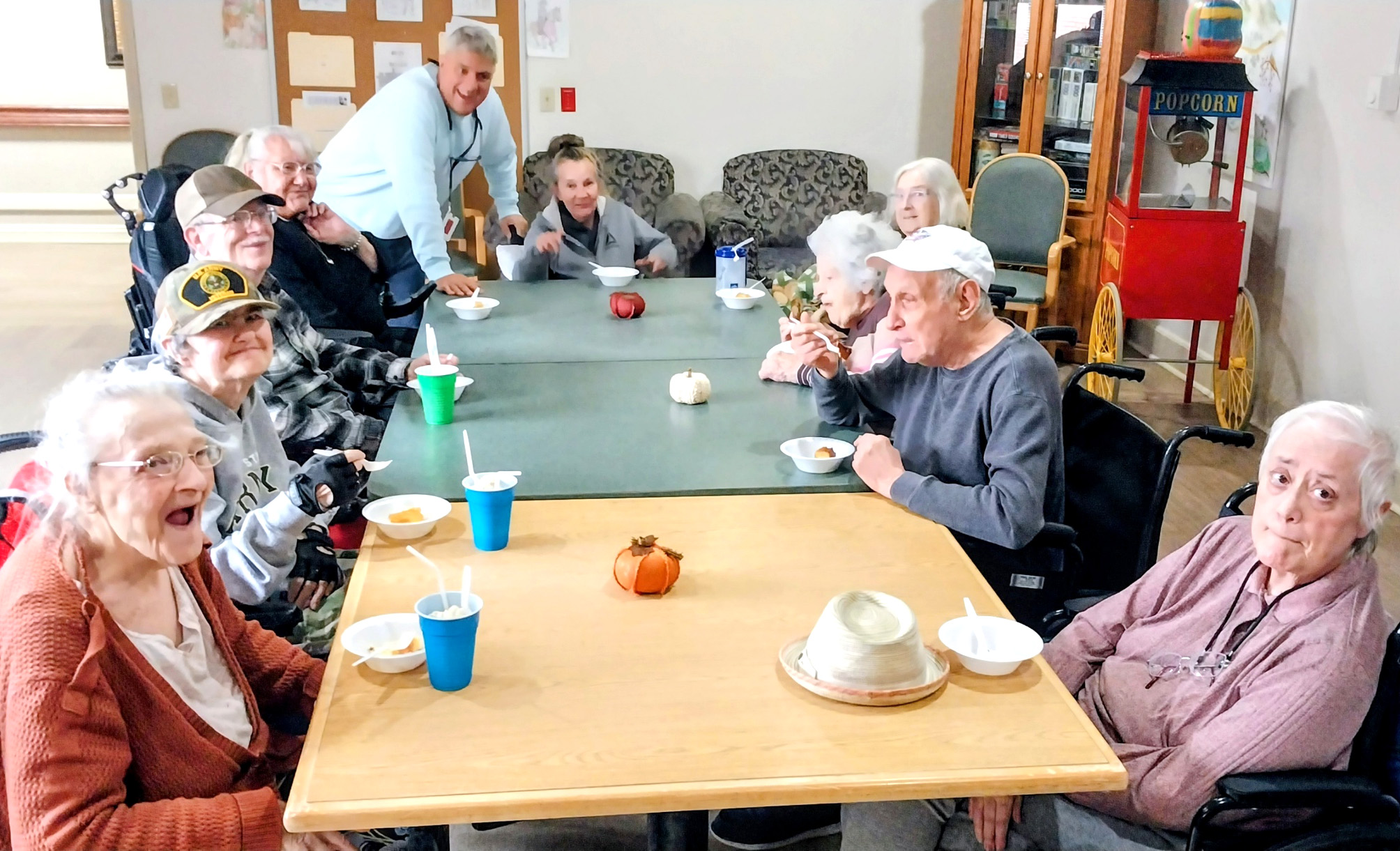 Root Beer Floats & Pineapple Upside Down Cake... YUM!