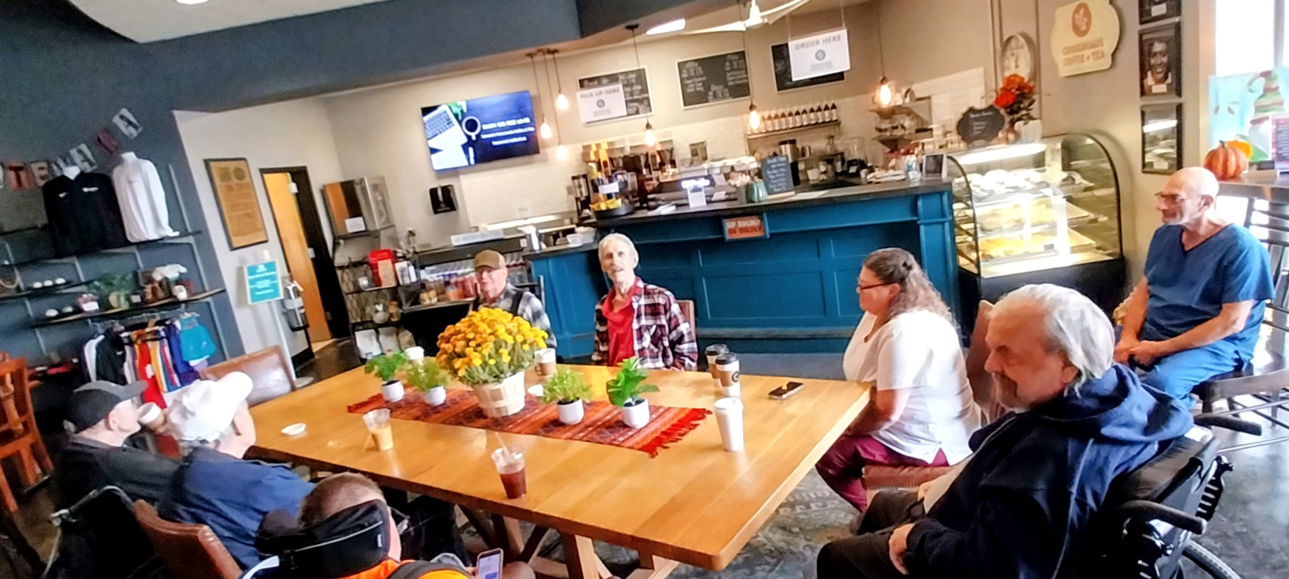 Coffee Shop & Pumpkin Creativity