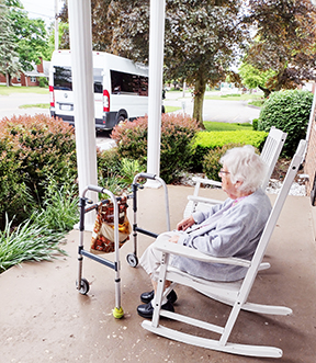 Porch Sitting