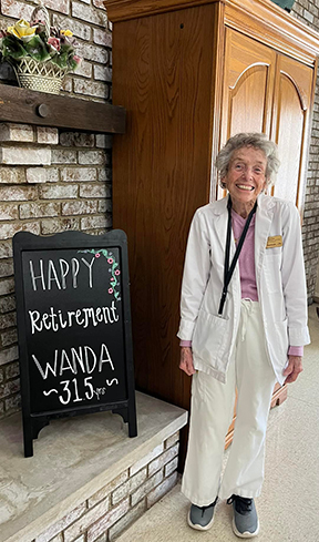 Wanda is Retiring