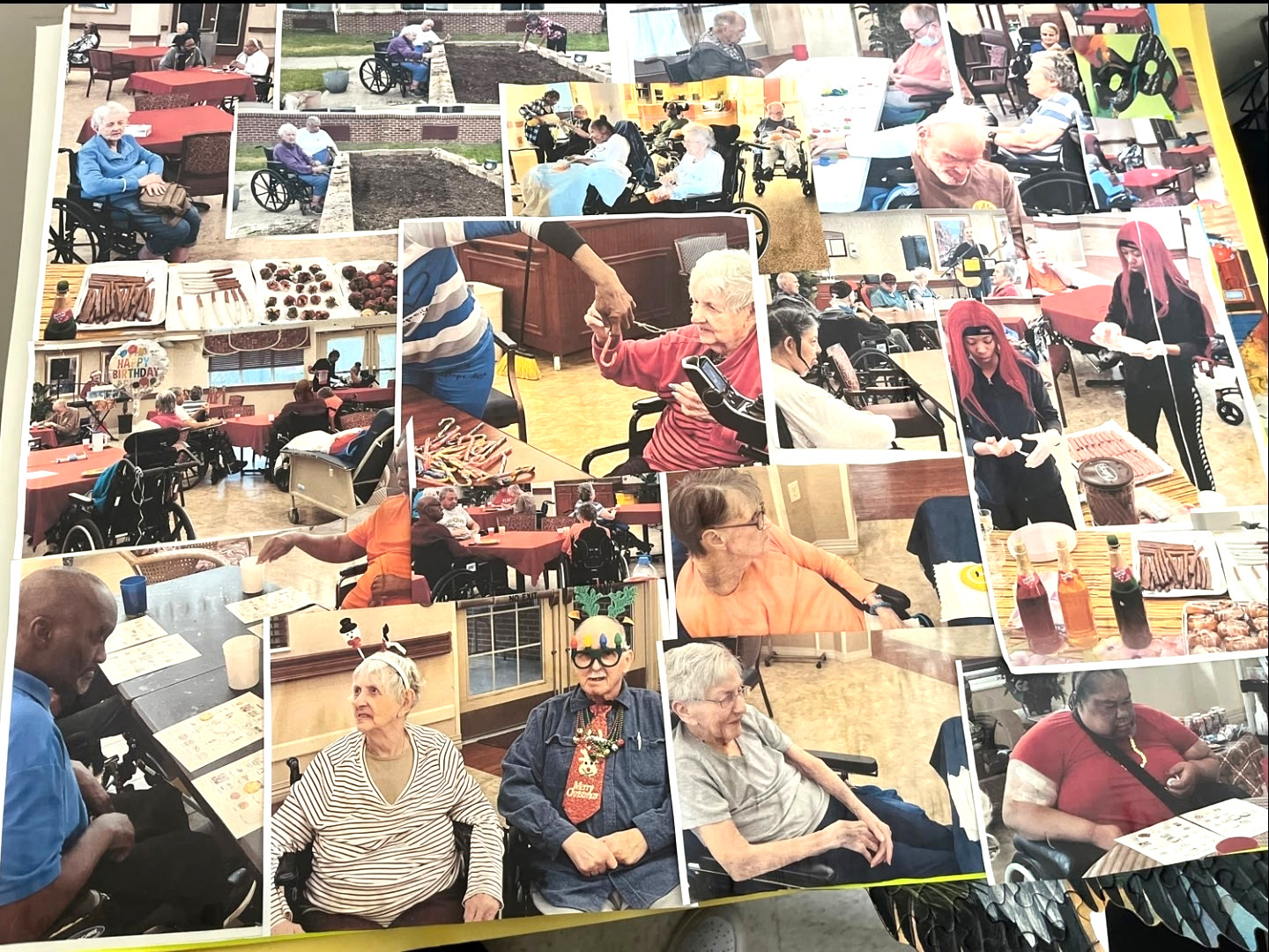 Residents Made a Photo Collage