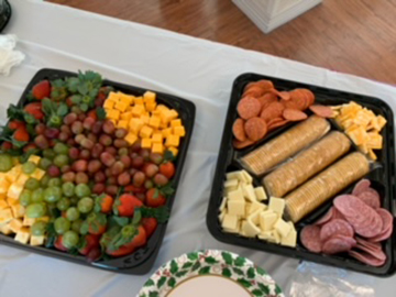 Our yummy snacks for Christmas!