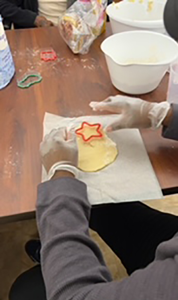 Making Christmas Cookies