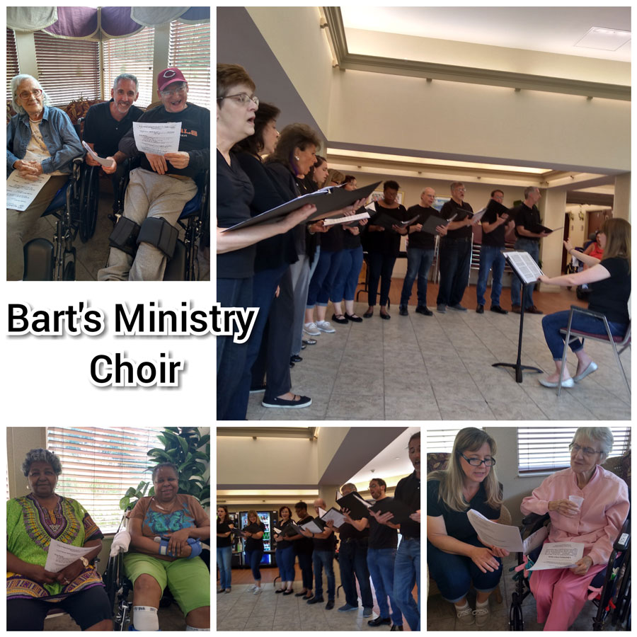Bart's Bards Outreach Ministry Creates High Spirits