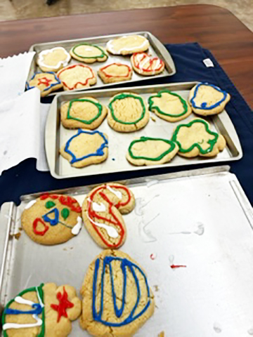 Making Christmas Cookies - 3